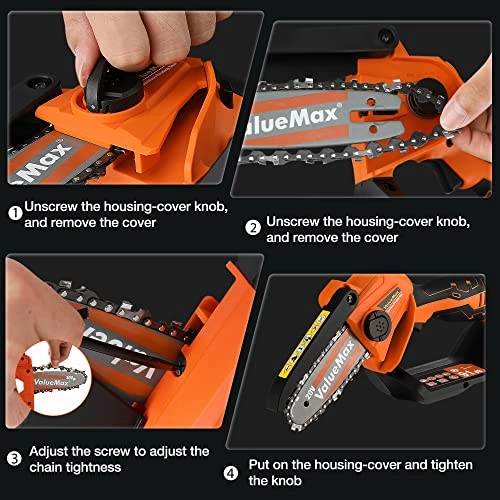 Mini Chainsaw - 4" 20V 2.0Ah