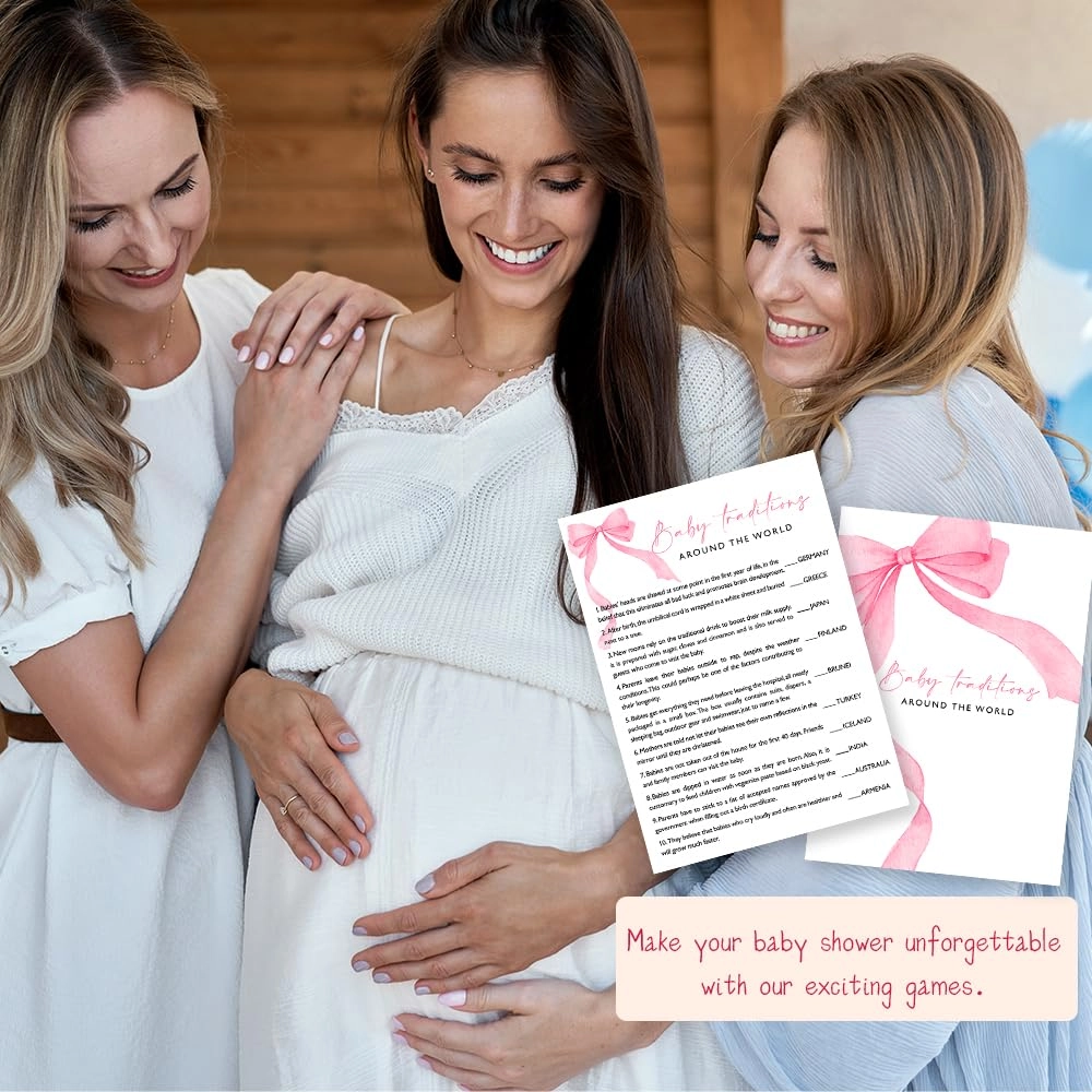 Baby Traditions Around The World Baby Shower Games - Adult 25