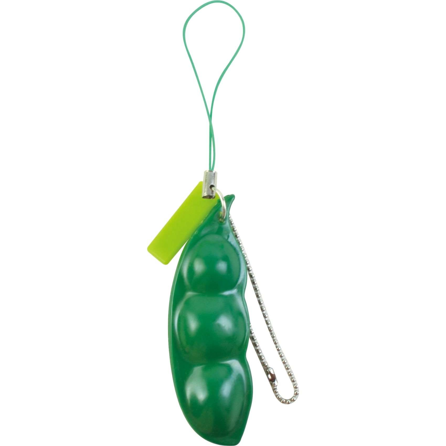 Squeeze A Bean - Green 7cm 2 pieces