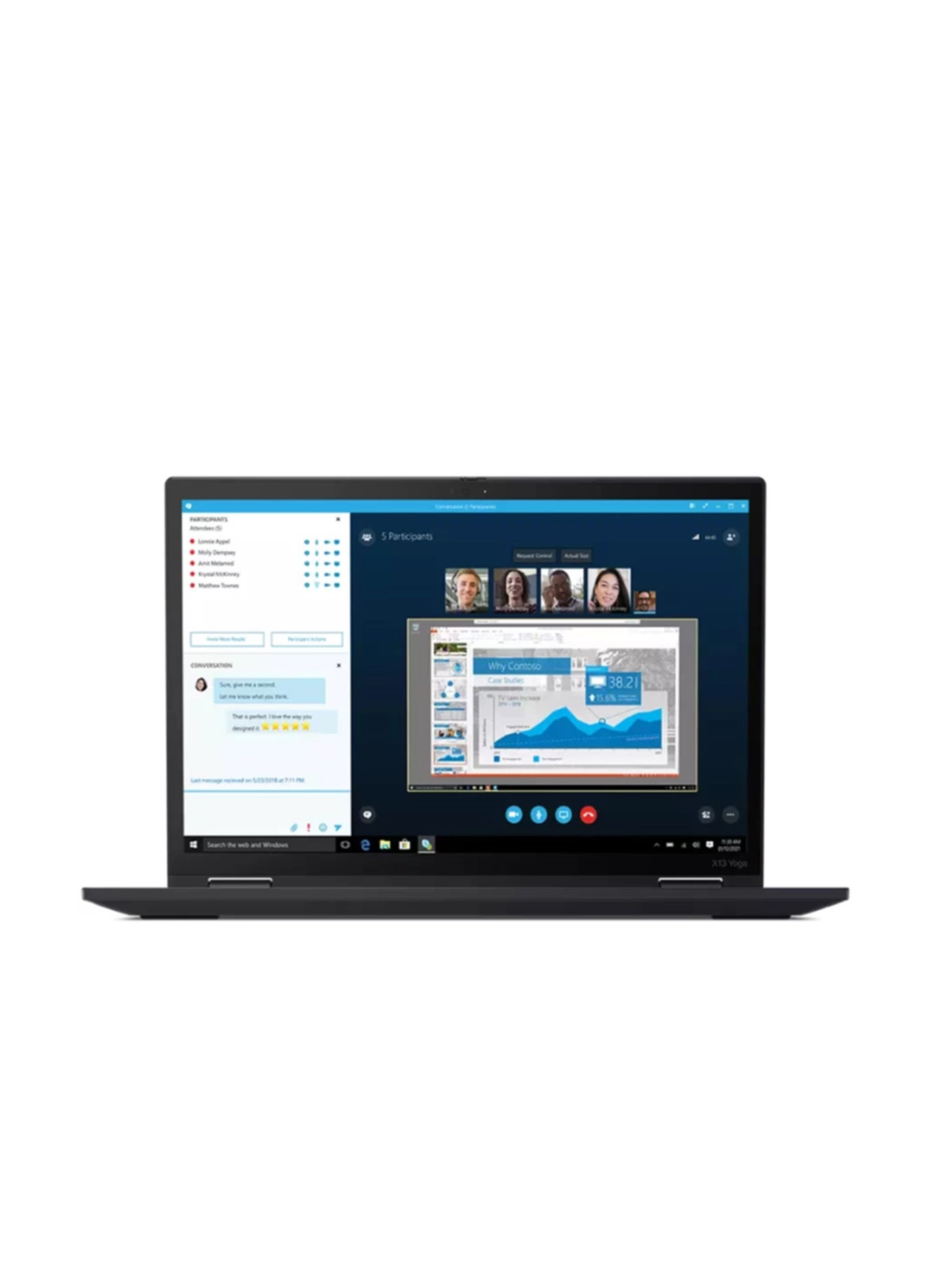 ThinkPad X13 Yoga 20W80034US - 13.3'' Core i5-1135G7 8GB DDR4 256GB SSD
