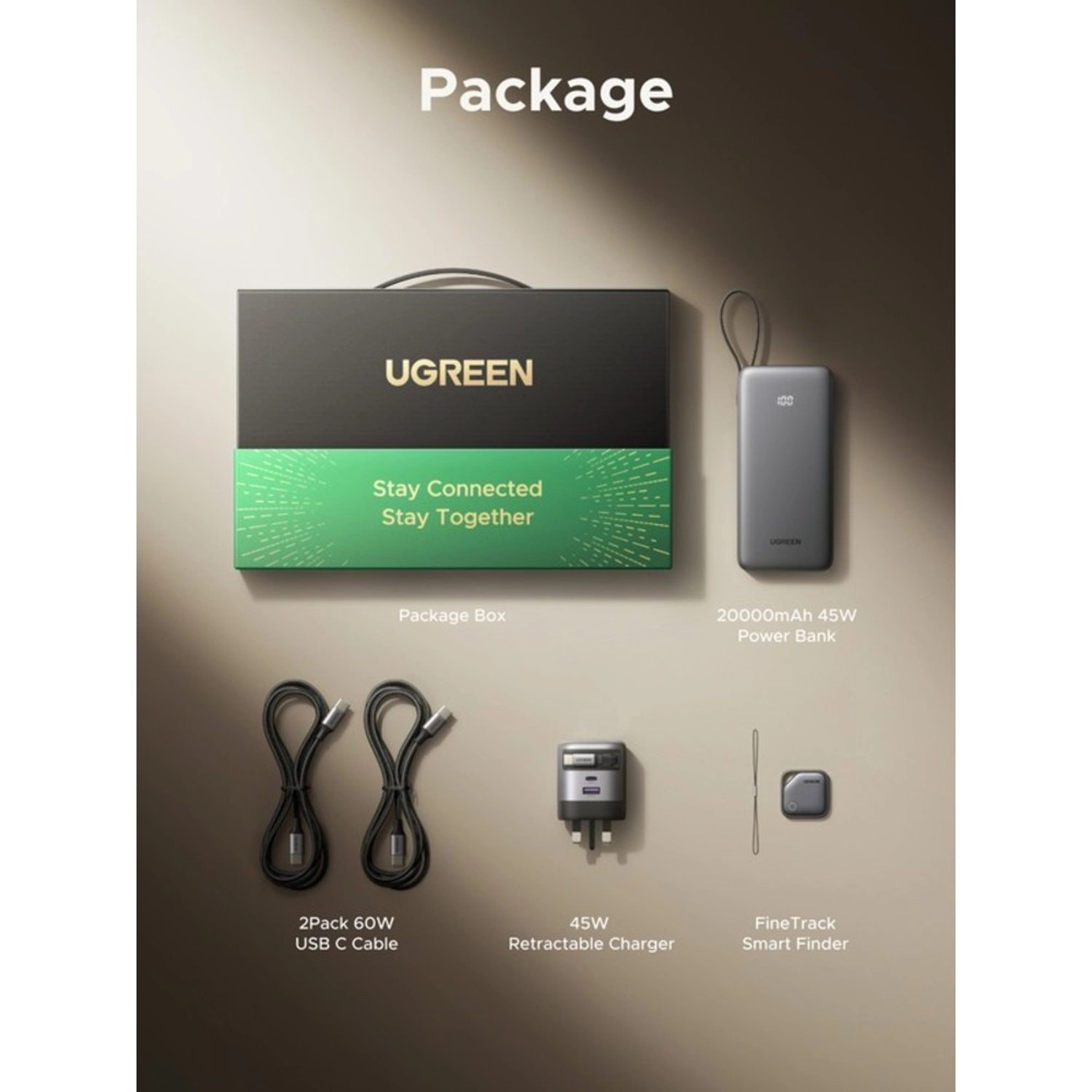 UGN-NYB25 - 20000 mAh 45W Kit
