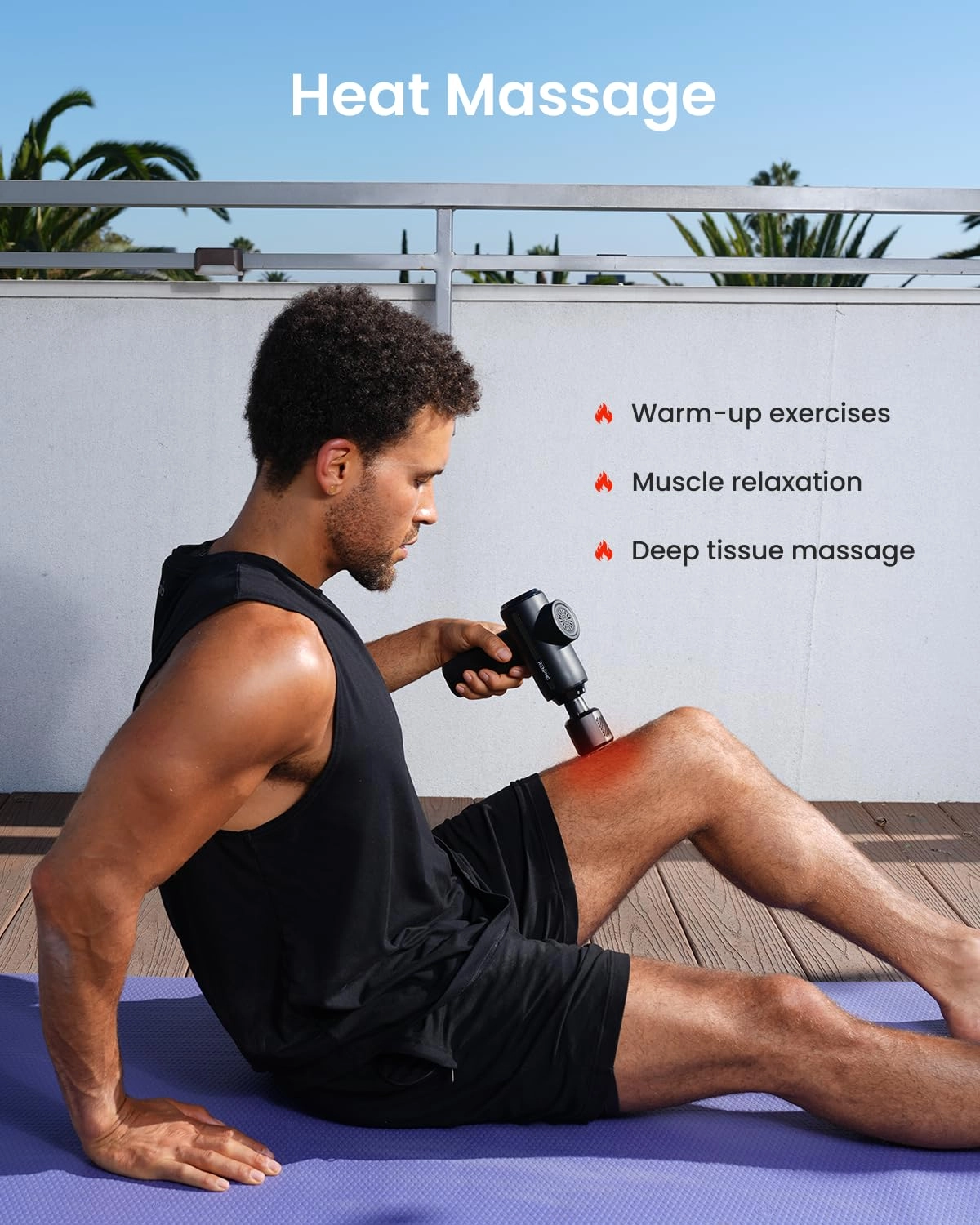 Active Thermacool 2 R-WMG13 Massage Gun - Heat and Cold 5 Speeds