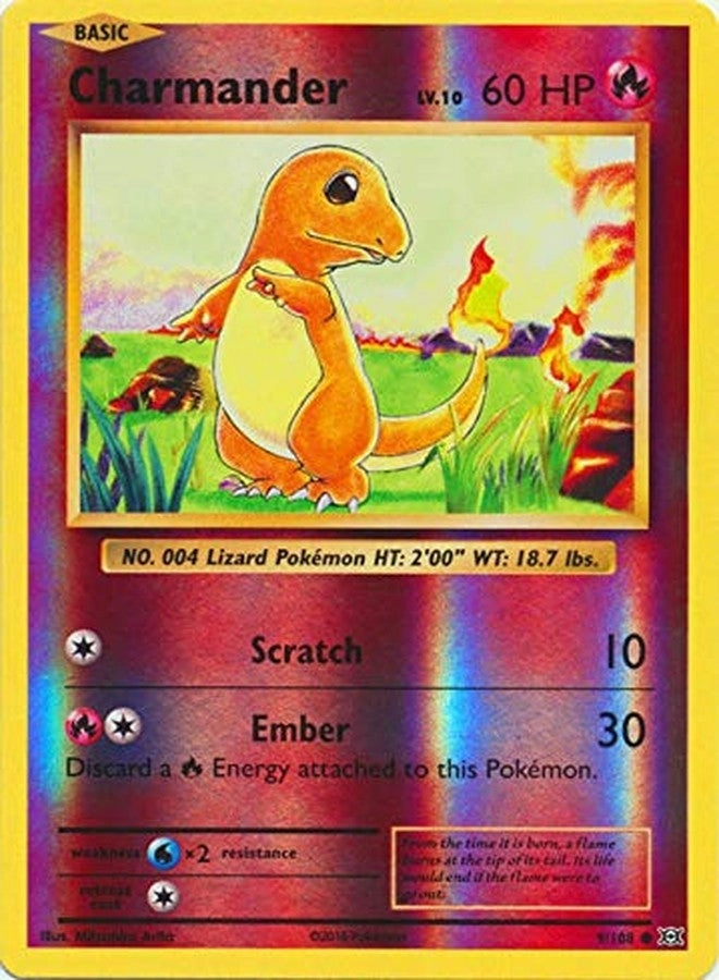 Pokémon Charmander 9/108 - XY Evolutions