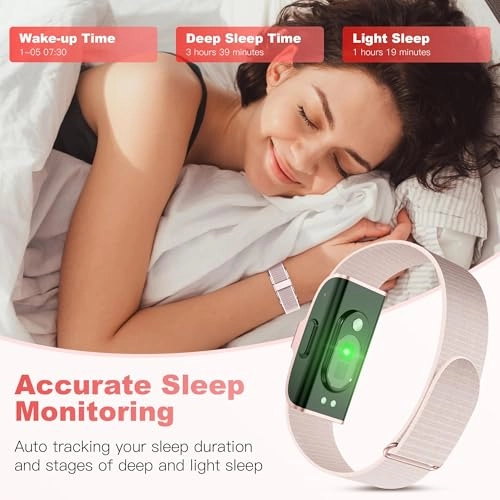 Sleep & Fitness Tracker Wristband
