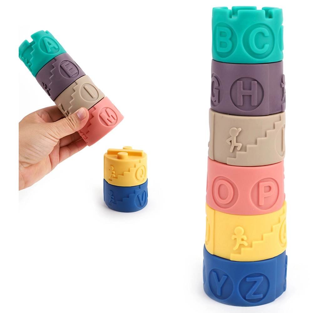 Baby Educational Toys Blocks - Suitable for 2 years and above 6 pieces