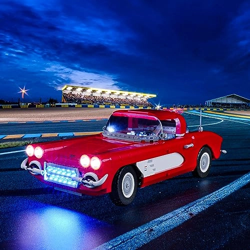 LED Light Kit for LEGO 10321 Corvette - Plastic 1