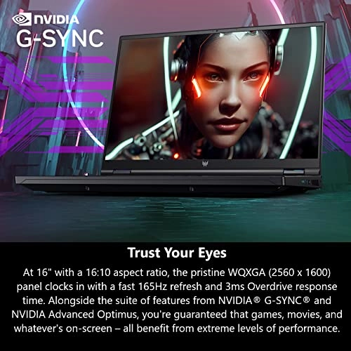 Predator Helios 16 PH16-71-71AV - 16'' Core i7-13700HX 16GB DDR5 1TB SSD