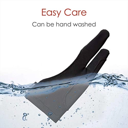 2-finger glove - M Drawing