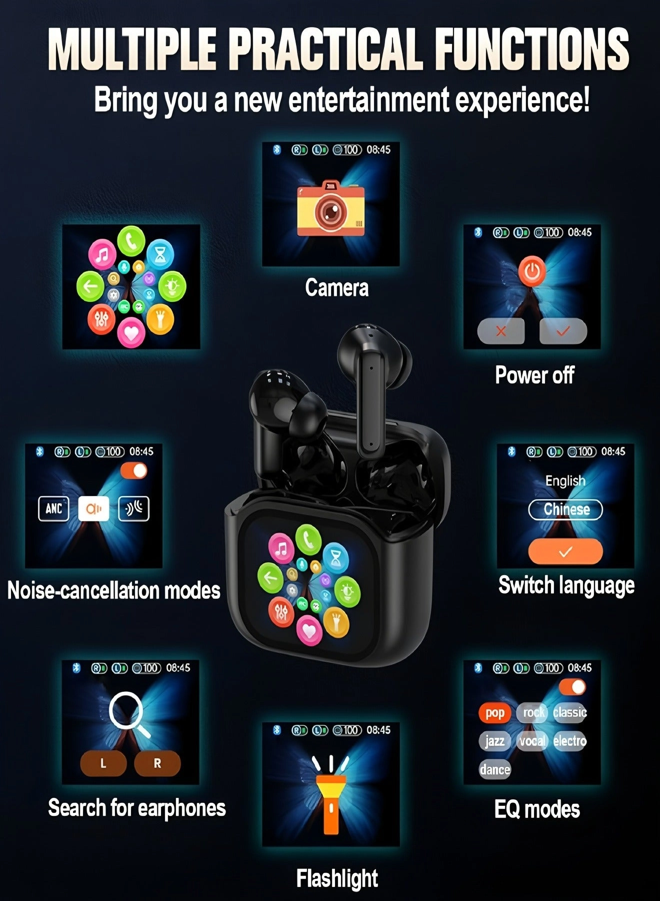 AI Translation Earbuds - 134 Languages