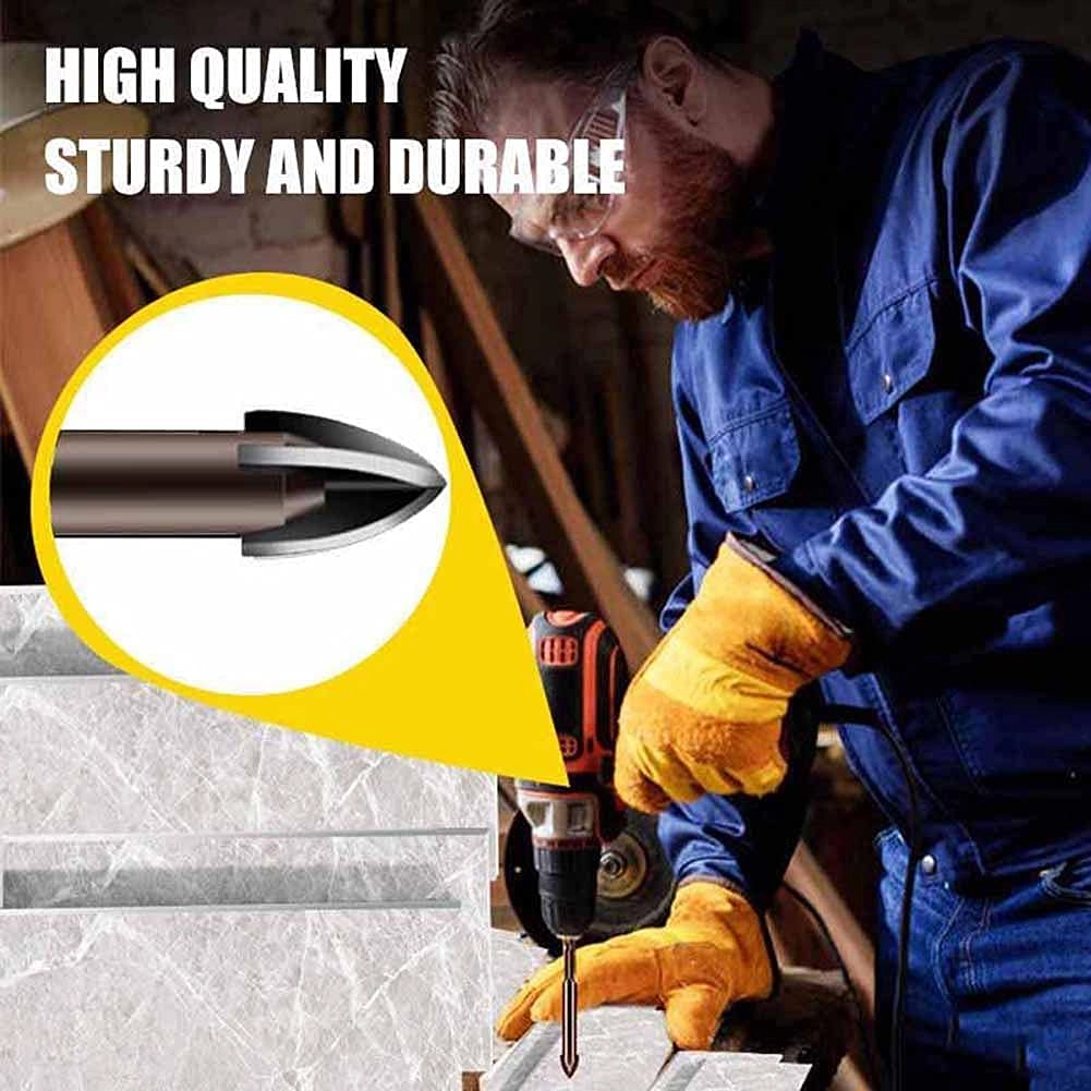 Universal Drilling Tool - Cemented Carbide 7PCS 3/4/5/6/8/10/12 mm