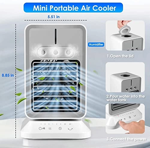 Mini Desk Air Conditioner - 300ml