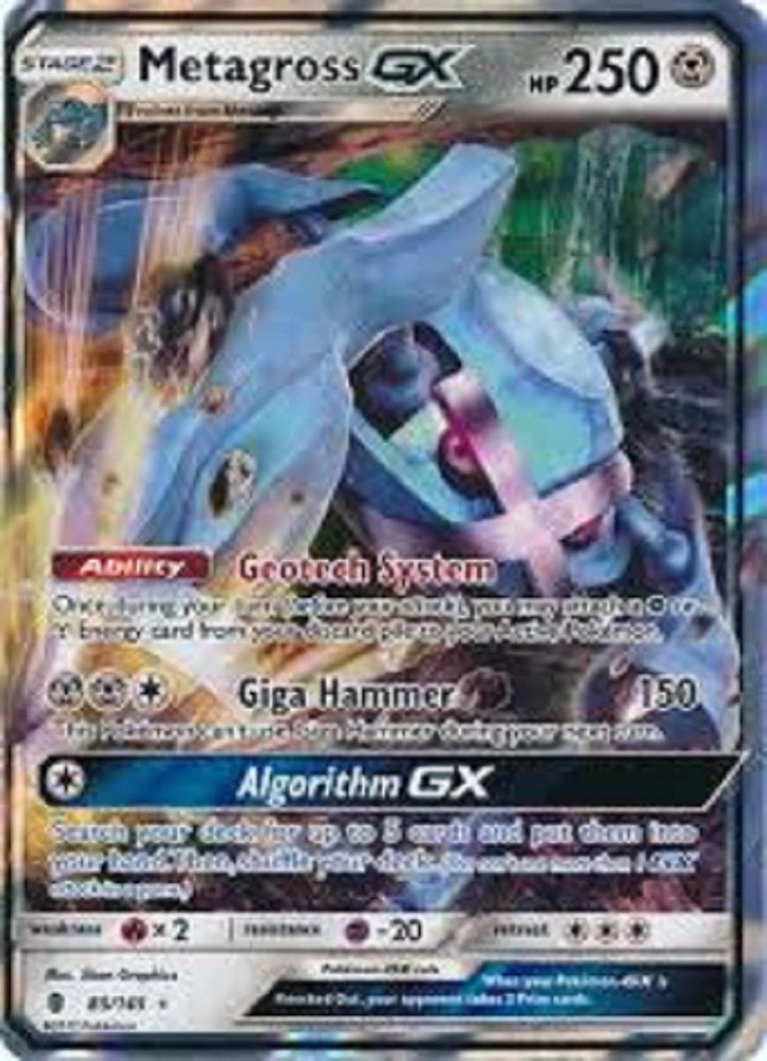 Pokmon Metagross GX 85/145