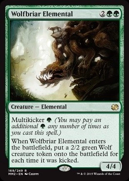 Wizards of the Coast Wolfbriar Elemental (169/249) - Modern Masters 2015