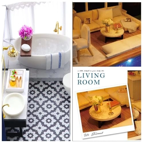 DIY Miniatures Dollhouse Kit - 1:24