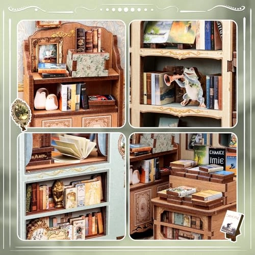 Book Nook Kit - Muse Bookstore 1:12 Scale