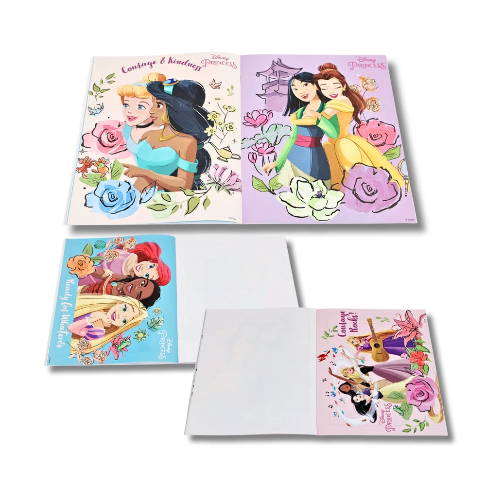 Princess Activity Sticker Book 3 pcs