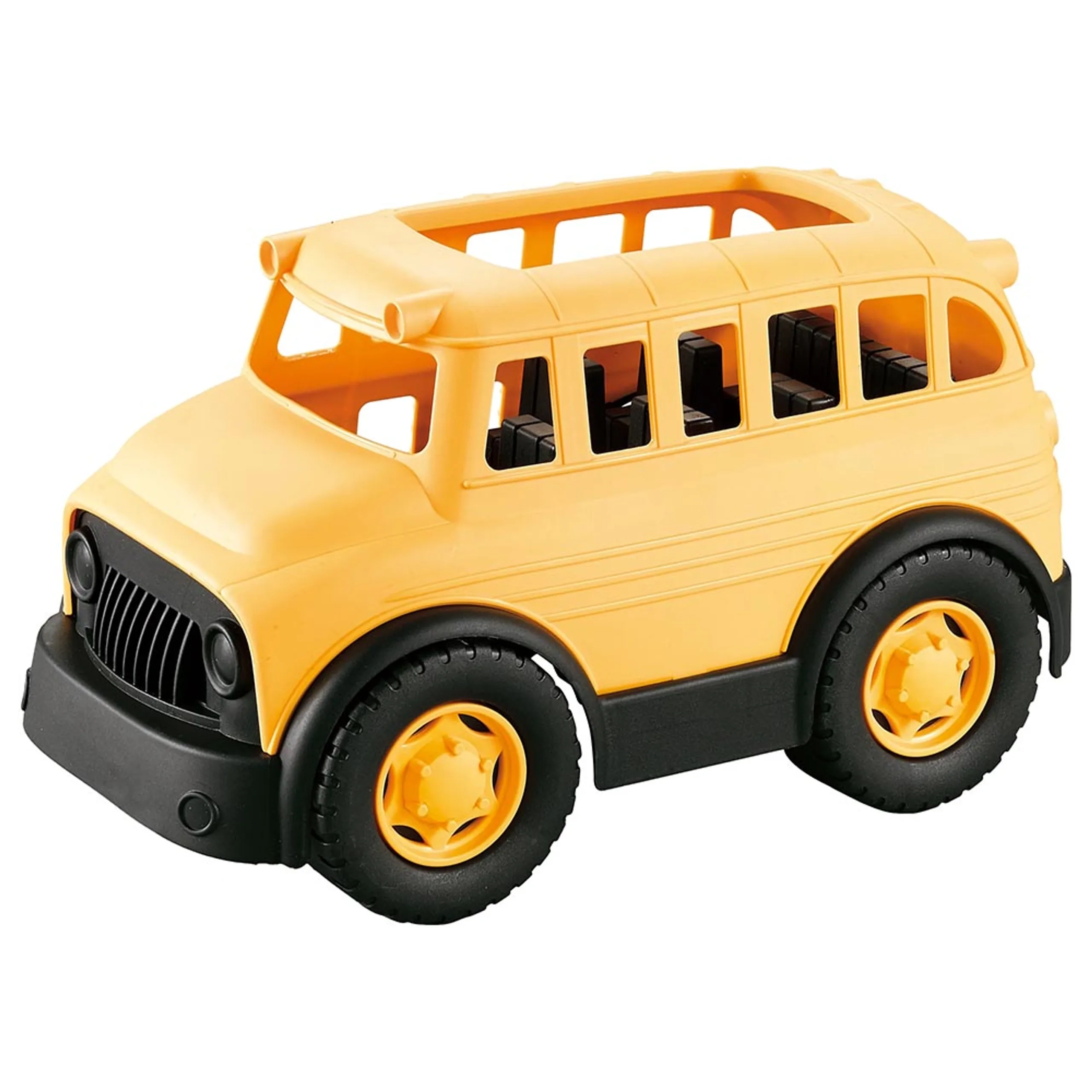 Rollup Kids School Bus Bricks Vehicle - Eco Friendly 2 years & above