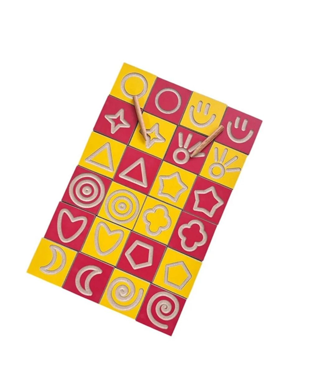 Edu Fun Pre Writing Shapes Set - 3 years and above 24 Pcs