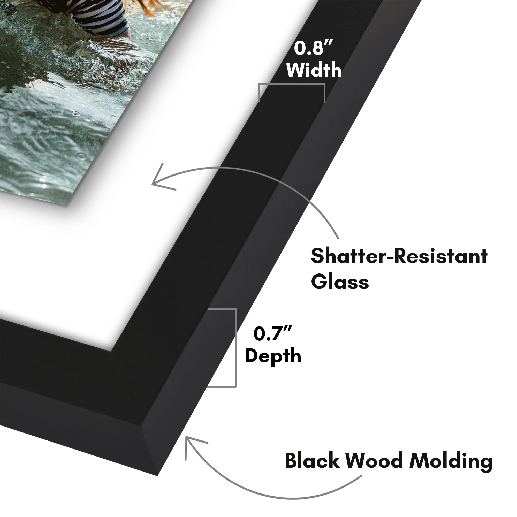 Double Picture Frame - 9x12 Two
