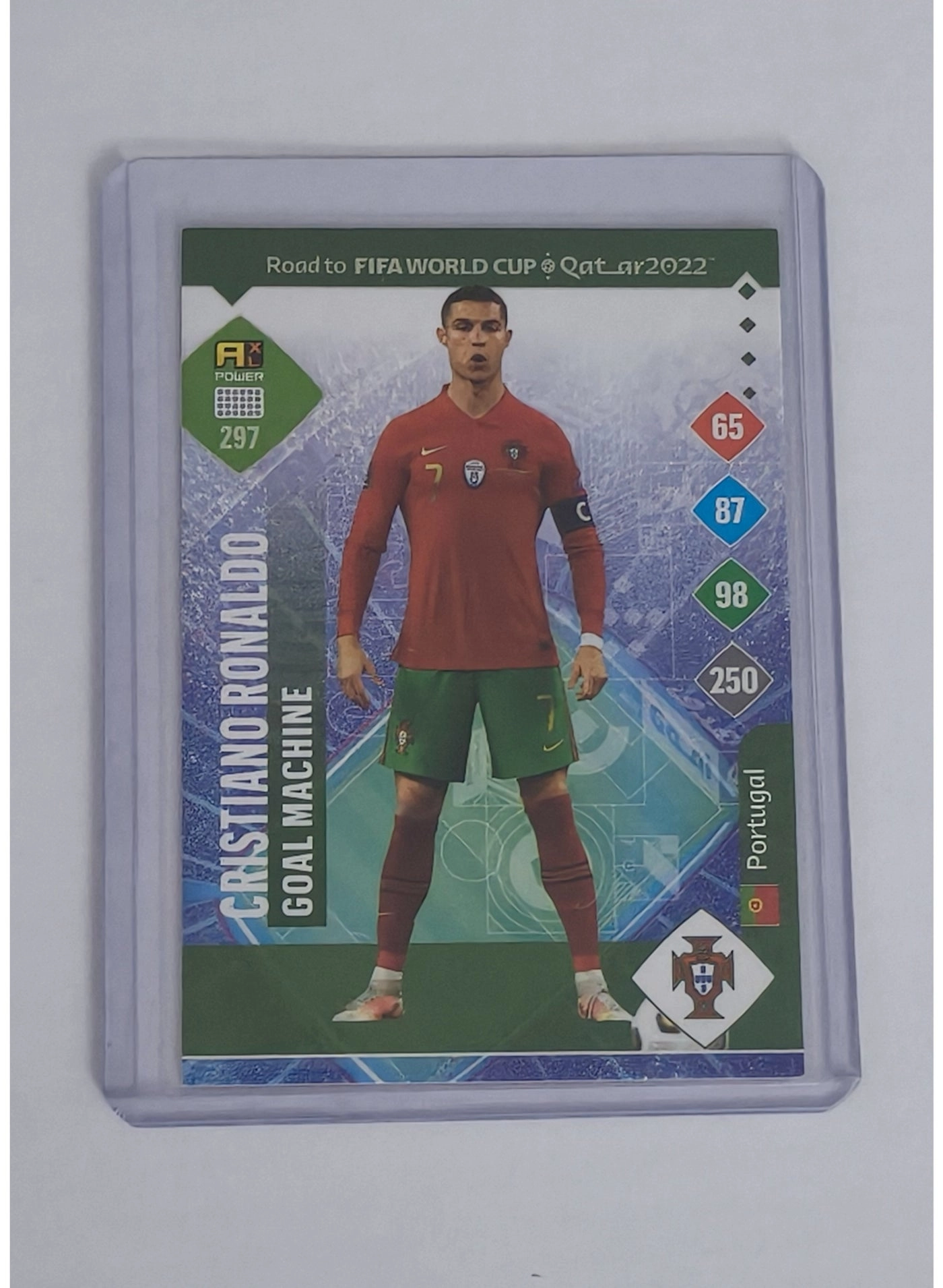 Panini Cristiano Ronaldo Goal Machine - Road To Qatar World Cup 2022