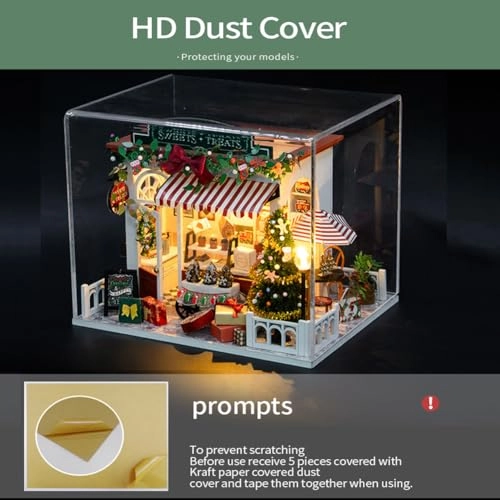 Miniature Wooden Dollhouse Furniture Kit - Creative Room 1:24