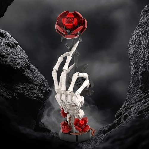 Mystical Rose of Skeleton Hand - 357 pcs