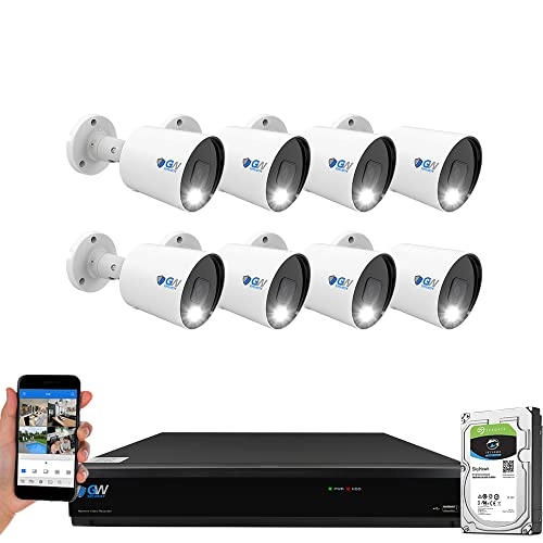 GW5508NPG - 8 Channel 2TB + GW8533MIC - 4K 8MP