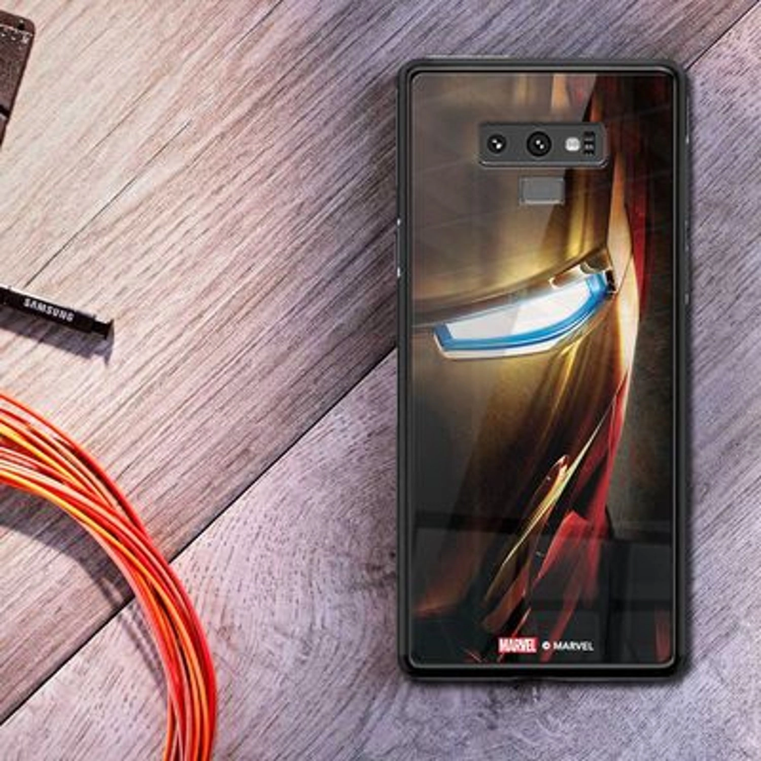 IronMan Half Profile Face Back Case for Galaxy Note 9