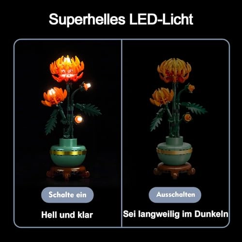 Light Kit - Compatible with 10368 Chrysanthemum