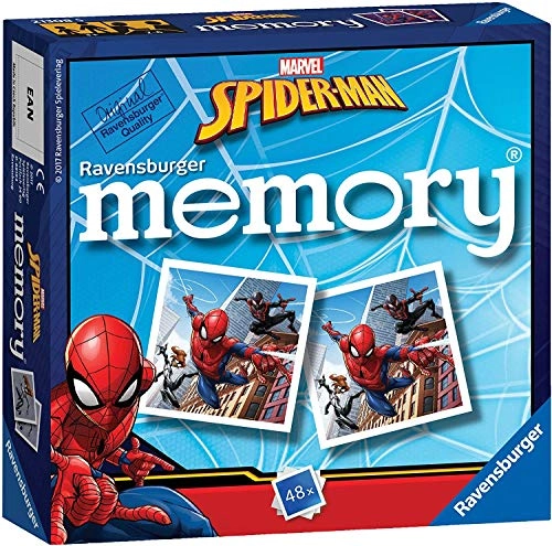 Marvel Spiderman Mini Memory Game - 3 Years and Up 48 pieces