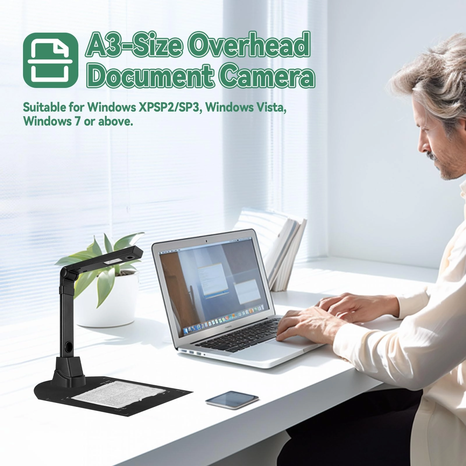 Portable Book Scanner