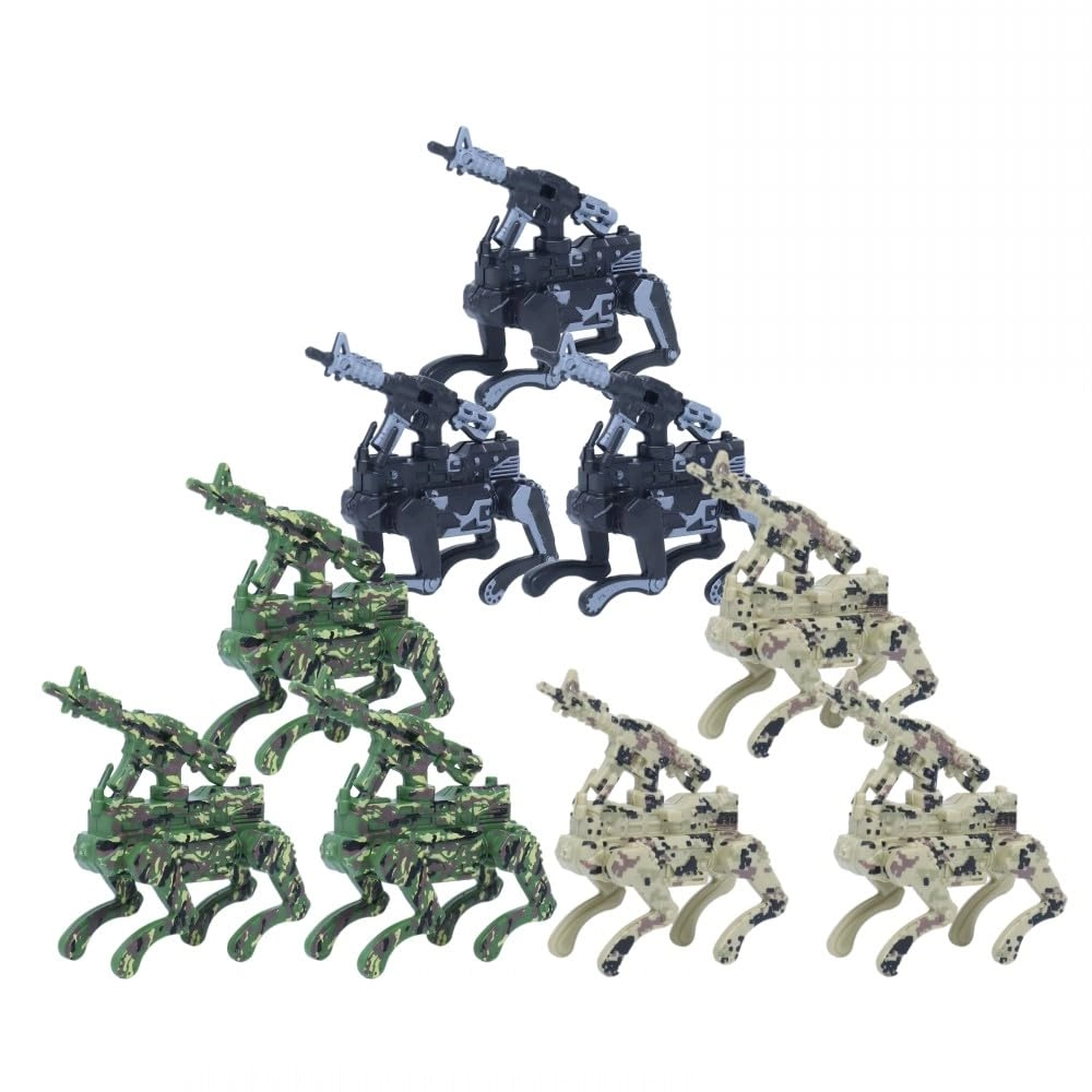 TOOUEE Robotic Dogs Mini Brick Figure - 9pcs