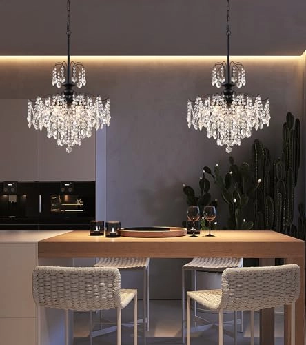 Crystal Chandelier - Dimmable