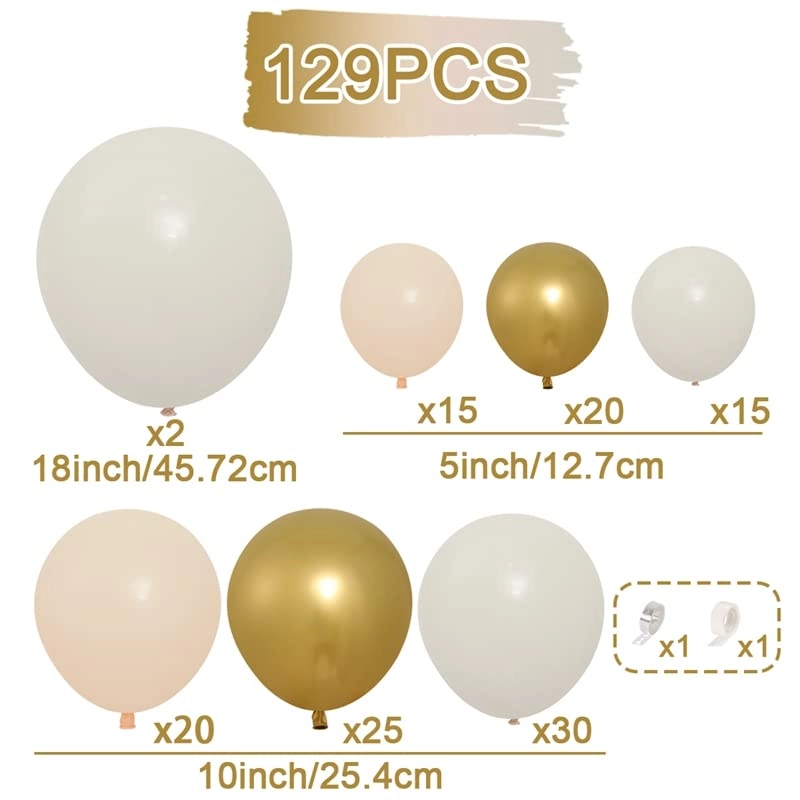 Balloon Arch Kit - 131pcs Anniversary