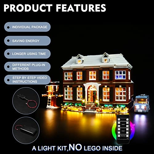 LED Light - Compatible with LEGO 21330 Remote Control Multi