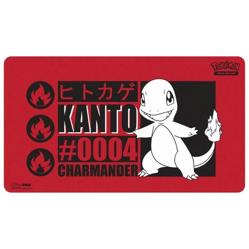 Ultra PRO Charmander Playmat - 24 in. x 13.5 in. Soft fabric top