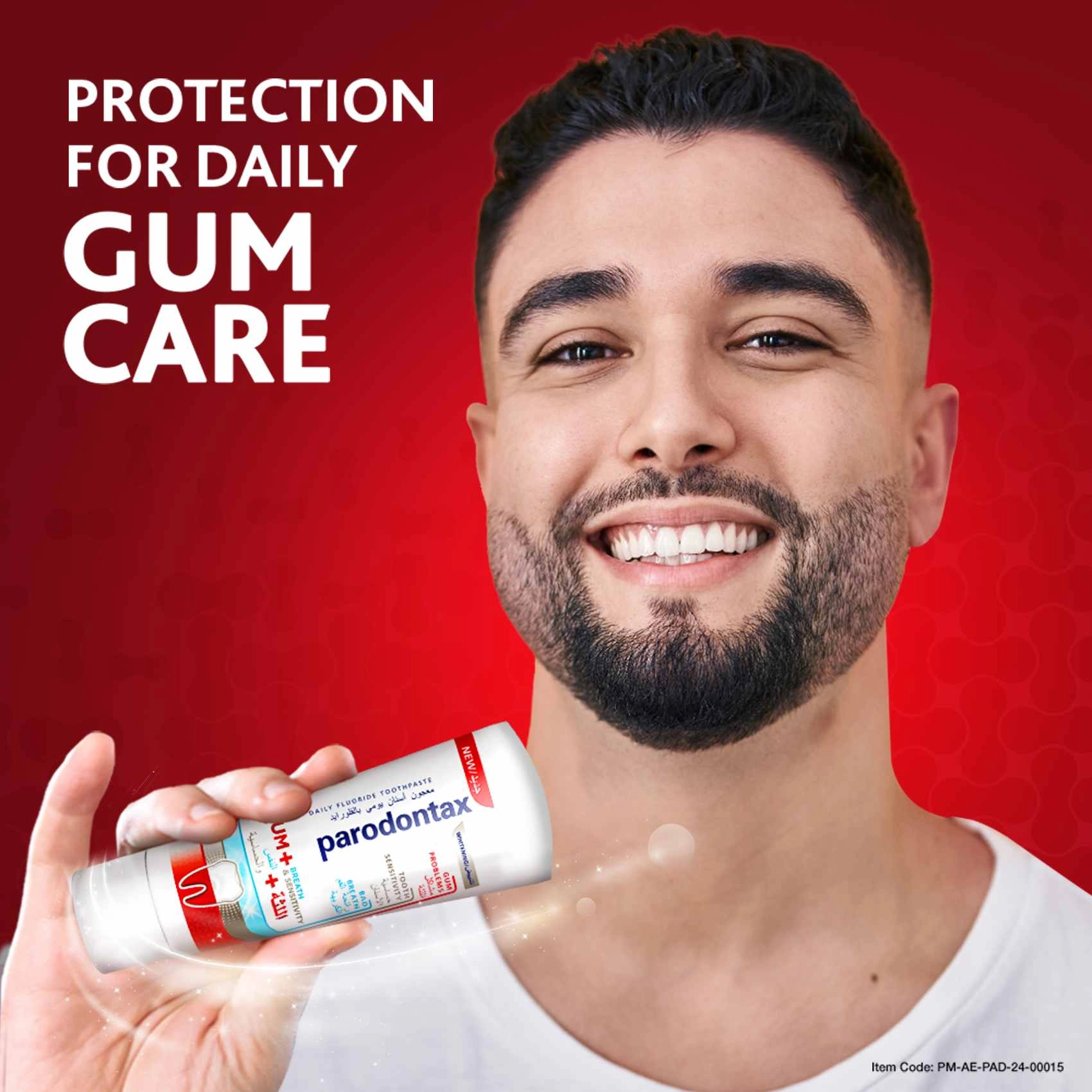 Gum+ Breath And Sensitivity Whitening Sodium Fluoride Toothpaste 75ml
