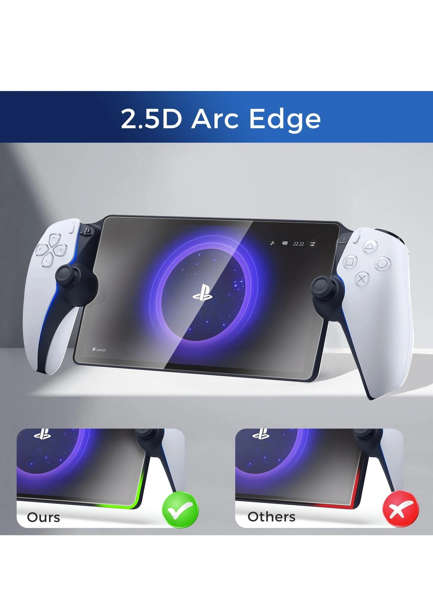 Screen Protector for PS5 Portal