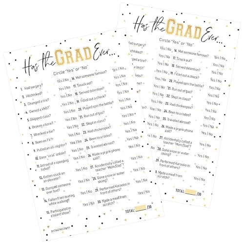 DISTINCTIVS Has The Grad Ever - 25 Count