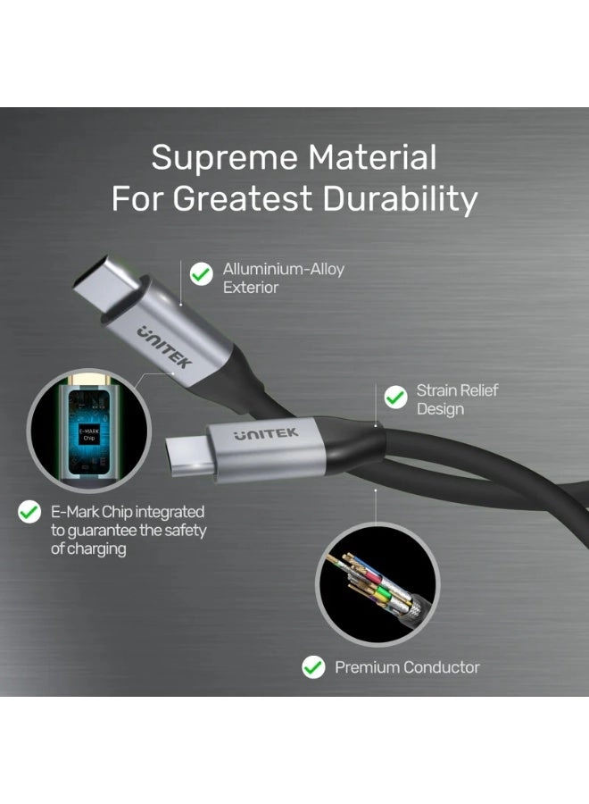 Type-C to Type-C Cable 100W USB-C to USB-C 2m