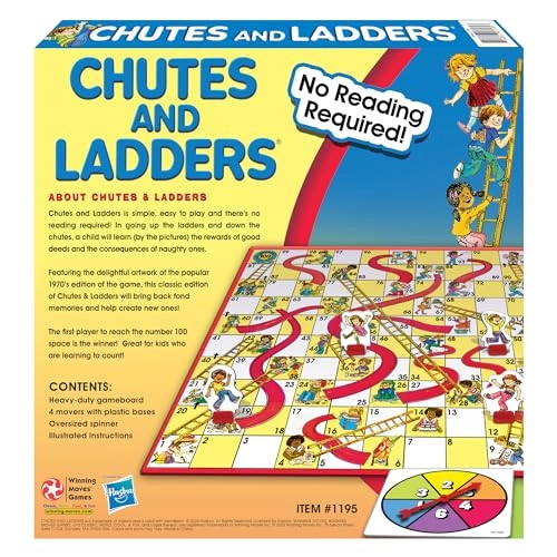 Chutes And Ladders: Classic 1970's Artwork