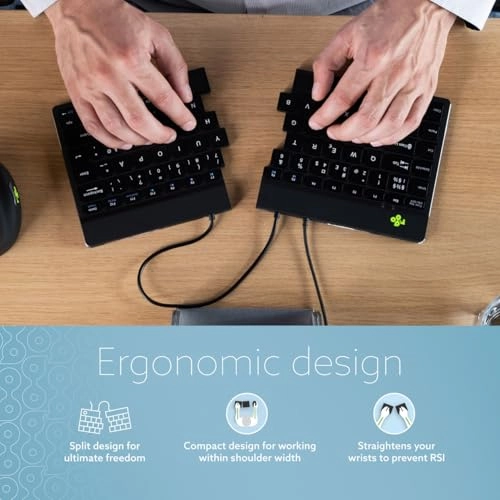 Split Ergonomic Keyboard - US Wired