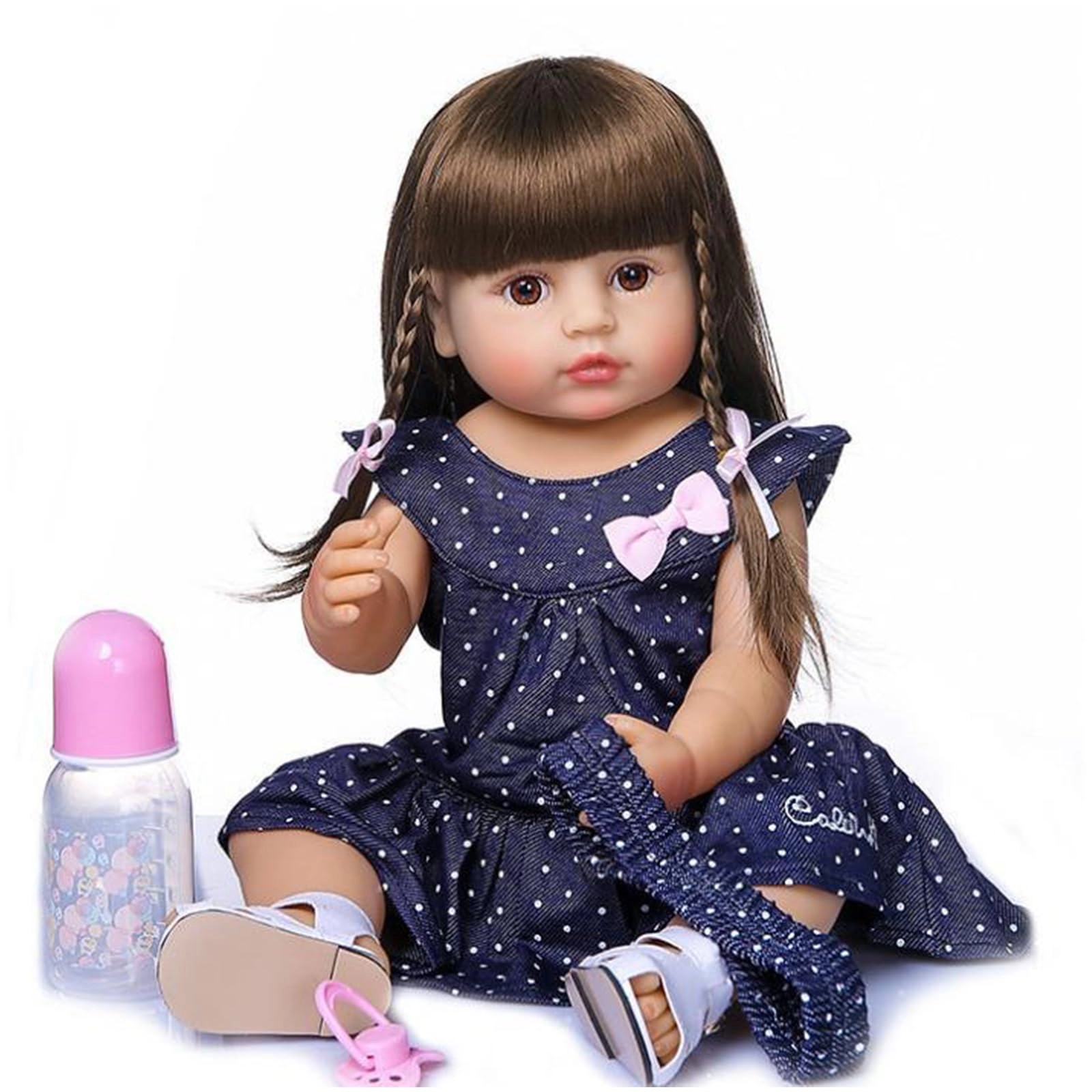 Reborn Monkey Doll - 22 Inches 55 cm Silicone Ages 3+