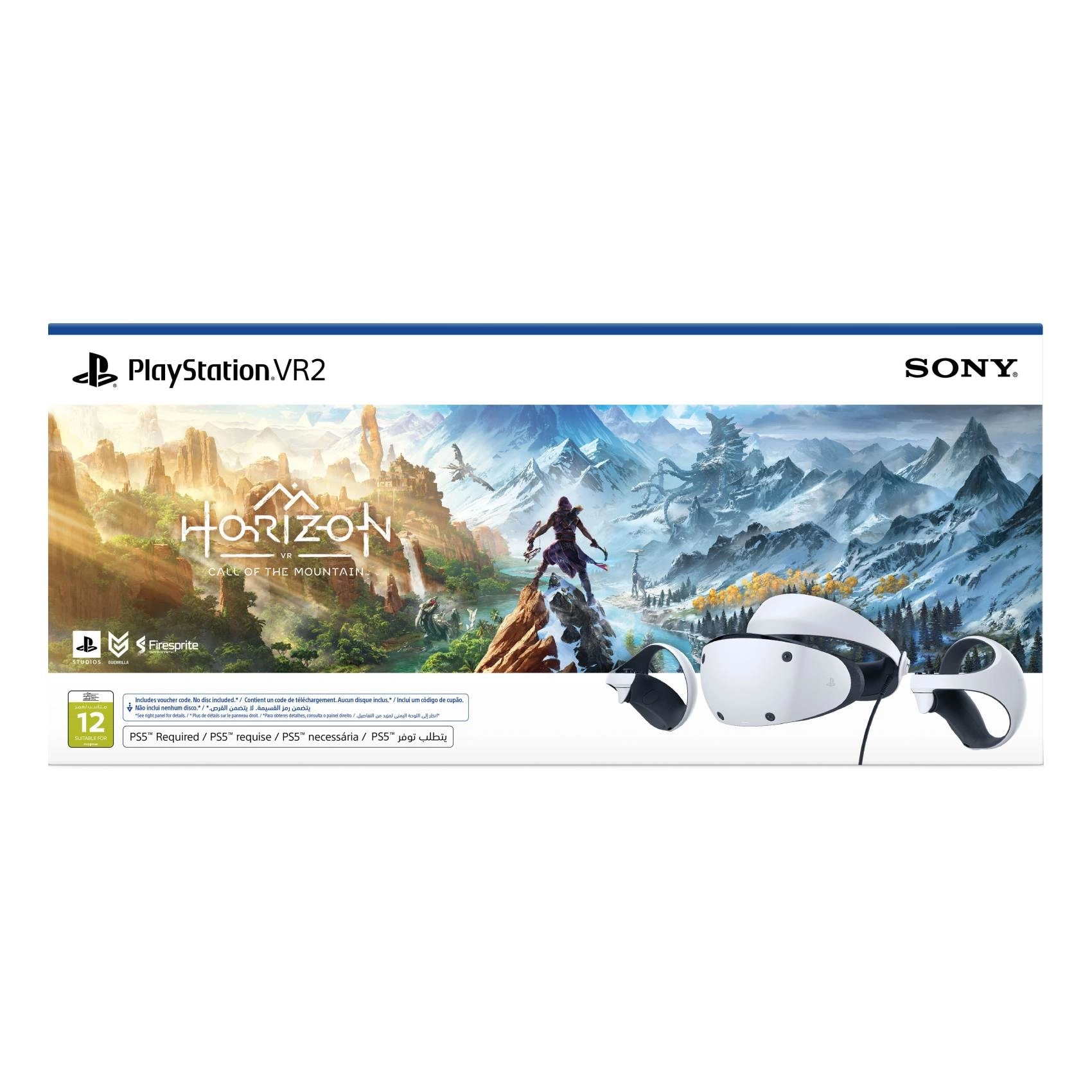 Sony PlayStation VR2 + Horizon Call Of The Mountain - 0 GB