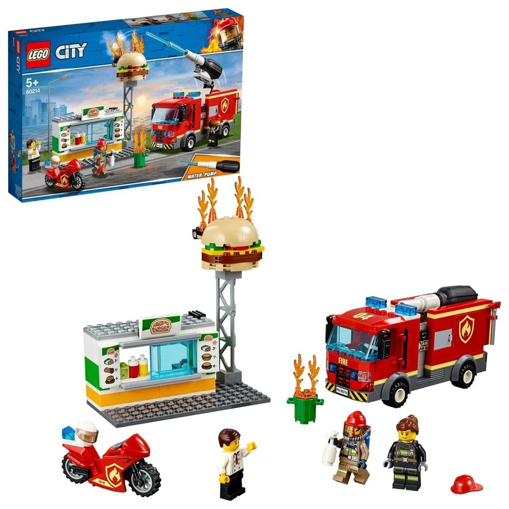 LEGO City Burger Bar Fire Rescue (60214)