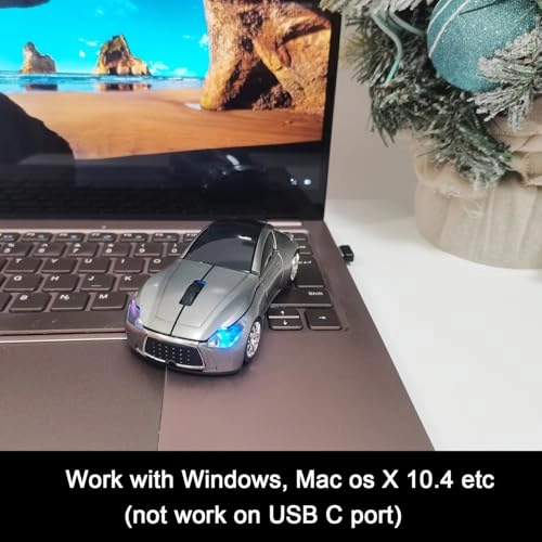 Sport Car Shaped Optical Mouse - Wireless