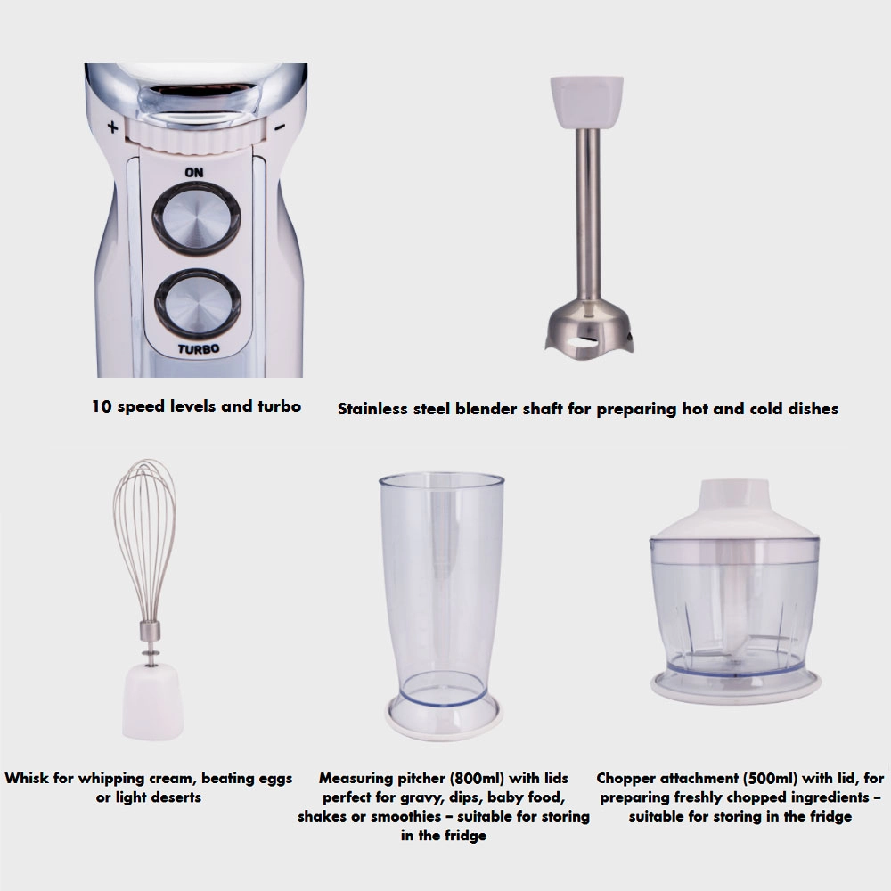 Design Hand Blender Advanced Pro E - 800 W