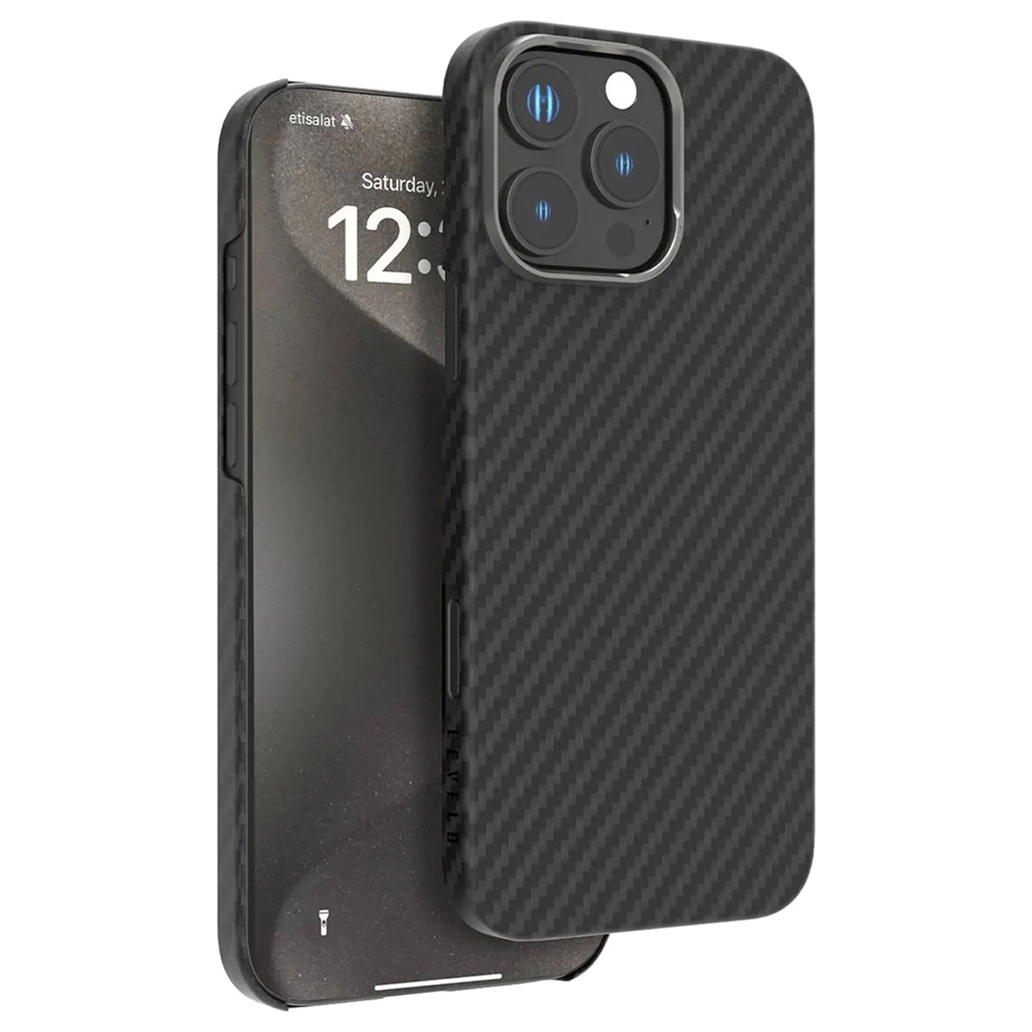 LEVELO Sergei 1500D Case with MagSafe for iPhone 16 Pro