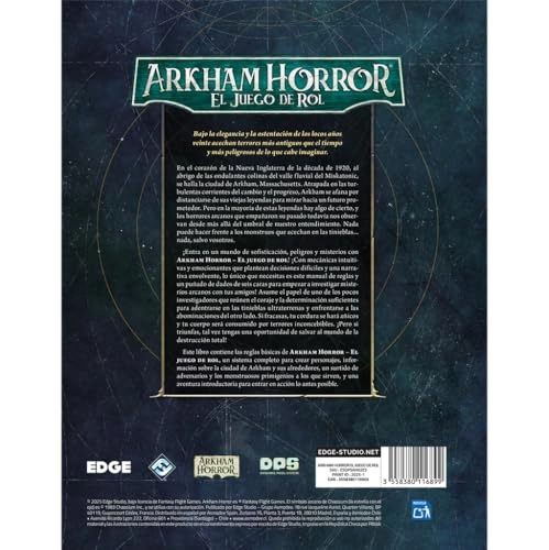 Arkham Horror RPG Basic Guide (Spanish)