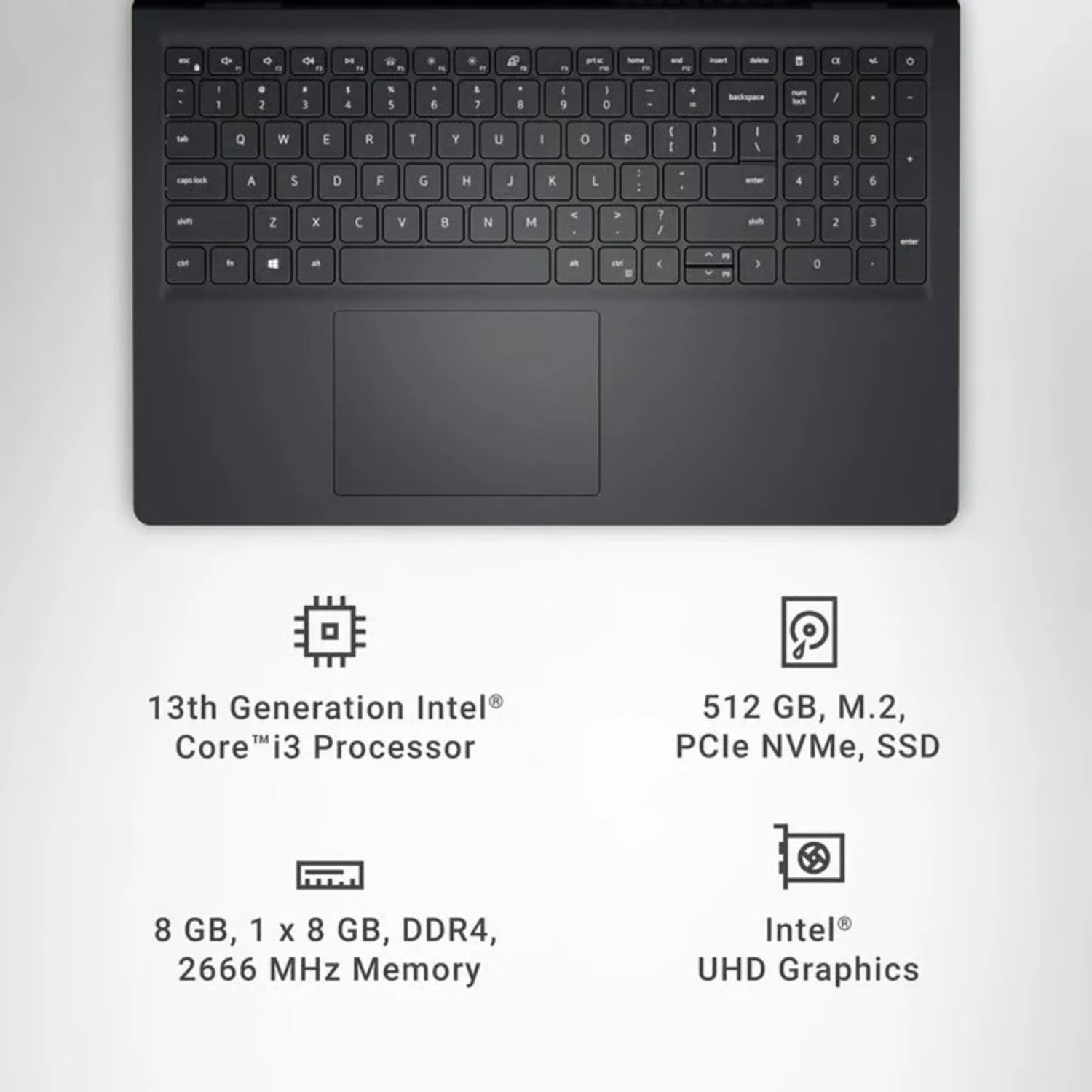 Inspiron 15 3530 1234 - 15.6'' Core i3-1305U 8GB DDR4 512GB SSD